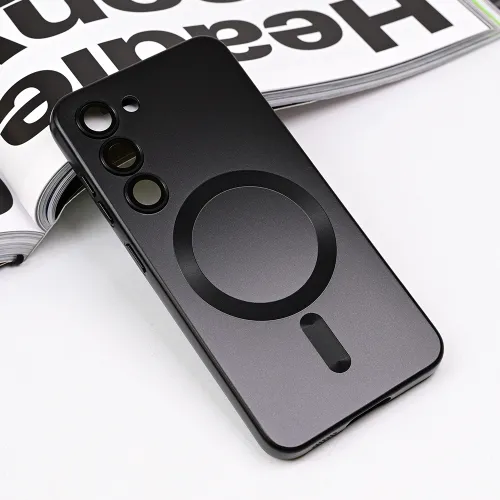 Futrola - maska Magsafe Chrome za Samsung S911B Galaxy S23 5G crna.