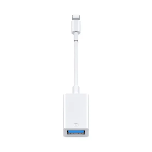 OTG lightning na USB kamera adapter beli.