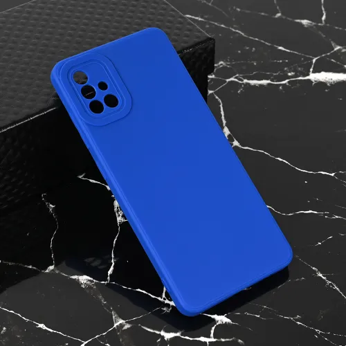 Futrola - maska Teracell Giulietta za Samsung A515F Galaxy A51 mat plava.