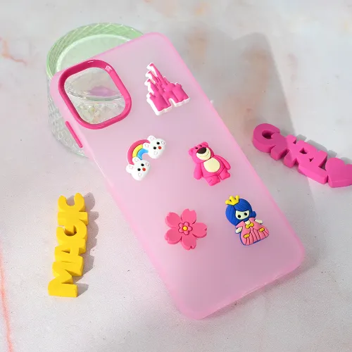 Futrola - maska Cute za Samsung A075F Galaxy A07 pink.