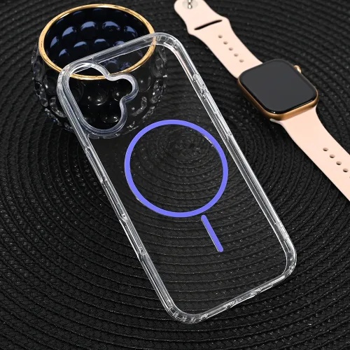 Futrola - maska Magsafe Color Line za iPhone 17 6.3 ljubicasta.