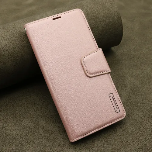 Futrola - maska BI FOLD HANMAN II za Xiaomi Redmi 14C/Redmi A4 roze (MS).