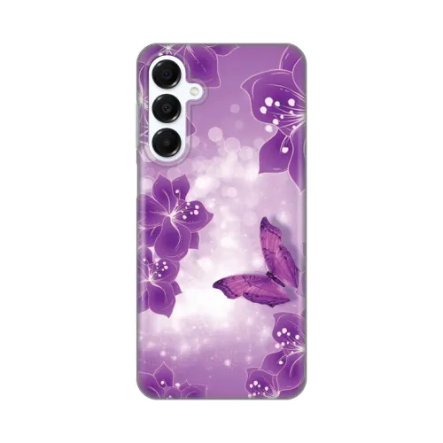 Silikonska futrola - maska print za Samsung A165F Galaxy A16 Butterfly and Flowers.