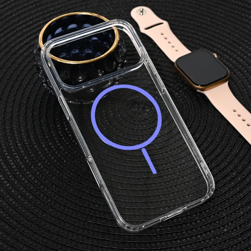 Futrola - maska Magsafe Color Line za iPhone 17 Pro Max ljubicasta.