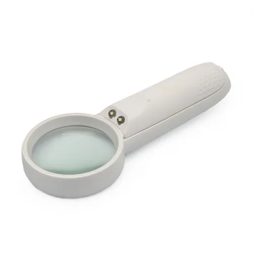 Rucna lupa 5x sa LED svetlom.