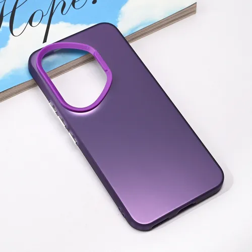 Futrola - maska Clear za Huawei Honor 400 Pro ljubicasta.