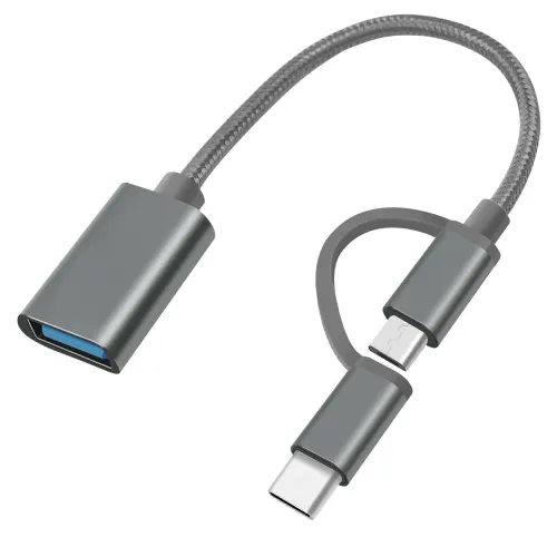 Adapter OTG Jinghua Type C - micro USB na USB Z 3.0.