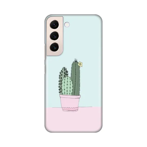 Silikonska futrola - maska print za Samsung Galaxy S22 Cactus.