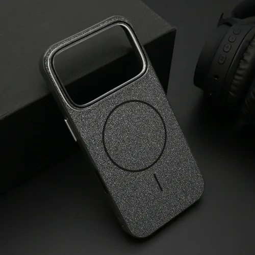 Futrola - maska JELLY MagSafe II za iPhone 17 Pro Max (6.9) crna (MS).