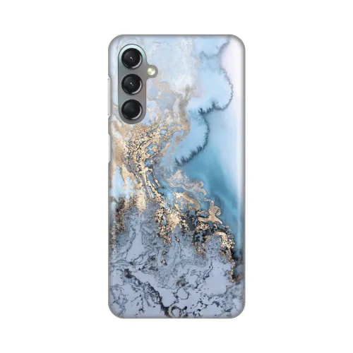 Silikonska futrola - maska print za Samsung A245 Galaxy A24 4G Blue Gold Marble.