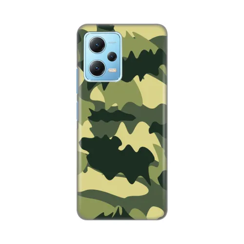 Silikonska futrola - maska print Skin za Xiaomi Redmi Note 12 5G (EU) Army.