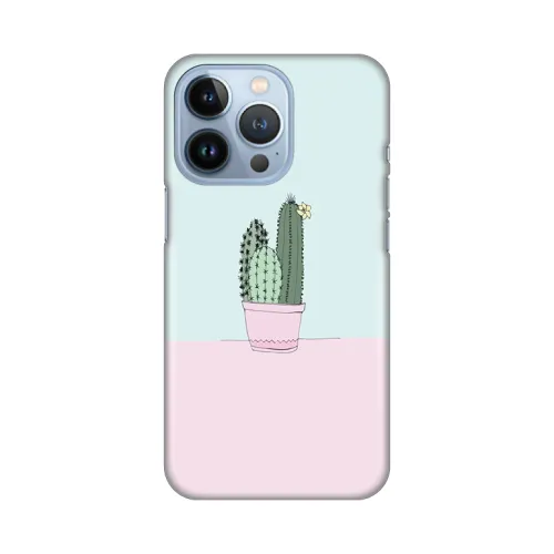 Silikonska futrola - maska print za iPhone 13 Pro 6.1 Cactus.