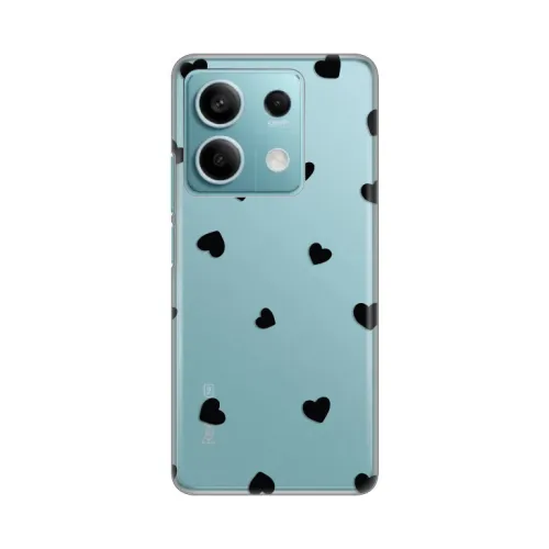 Silikonska futrola - maska print Skin za Xiaomi Redmi Note 13 4G (EU) Hearts.