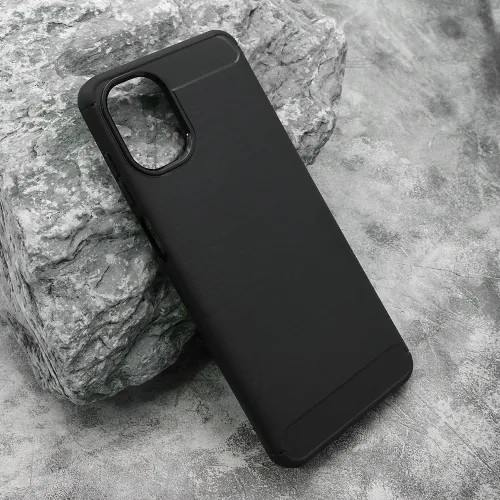 Silikonska futrola - maska BRUSHED za Samsung A075F Galaxy A07 crna (MS).