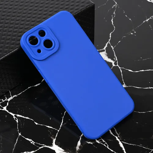 Futrola - maska Teracell Giulietta za iPhone 13 6.1 mat plava.