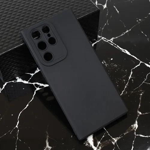 Futrola - maska Teracell Giulietta za Samsung Galaxy S22 Ultra 5G mat crna.