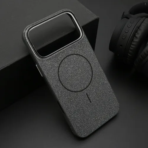 Futrola - maska JELLY MagSafe II za iPhone 17 Pro (6.3) crna (MS).