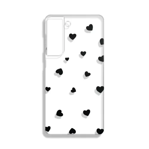 Silikonska futrola - maska print Skin za Samsung Galaxy S22 5G Hearts.