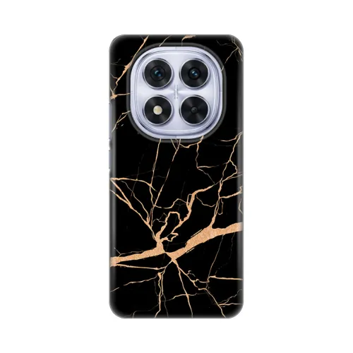 Silikonska futrola - maska print za Xiaomi Redmi Note 14 Pro 5G (EU) All Black.