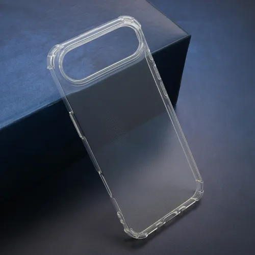 Silikonska futrola - maska CRASHPROOF za iPhone 17 AIR (6.6) providna (MS).