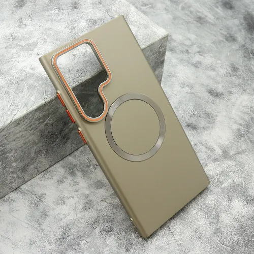 Futrola - maska PRO CASES MagSafe za Samsung S928 Galaxy S24 Ultra 5G zlatna (MS).