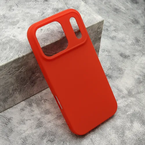 Futrola - maska GENTLE COLOR za iPhone 17 Pro (6.3) crvena (MS).