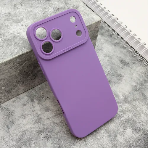 Silikonska futrola - maska Pro Camera za iPhone 17 Pro Max (6.9) ljubicasta (MS).