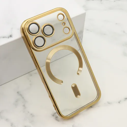 Futrola - maska CAMERA PROTECT MAGSAFE II za iPhone 17 Pro (6.3) zlatna (MS).