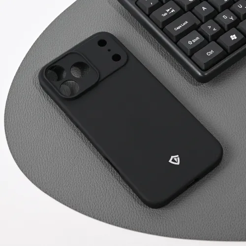 Futrola - maska Teracell Skin za iPhone 17 Pro Max 6.9 mat crna.