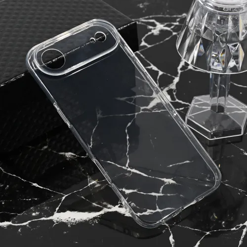 Silikonska futrola - maska Ultra Thin za iPhone 17 Air 6.6 Transparent.