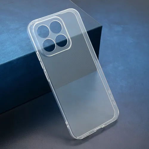 Silikonska futrola - maska CLEAR STRONG za Huawei Honor X8c providna (MS).
