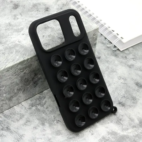 Futrola - maska OCTOBUDDY za iPhone 17 Pro Max (6.9) crna (MS).