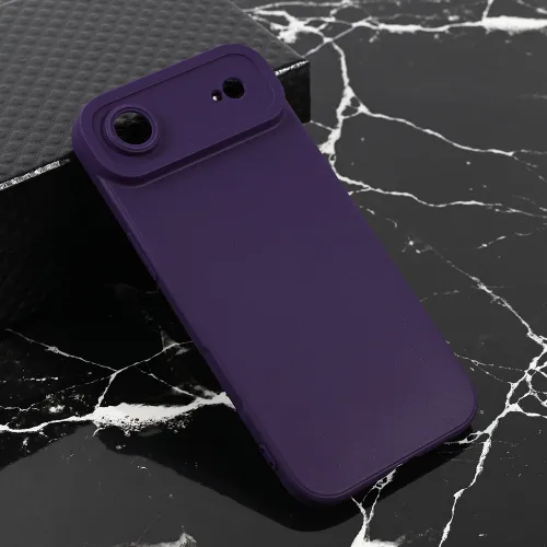 Futrola - maska Teracell Giulietta za iPhone 17 Air 6.6 mat tamno ljubicasta.