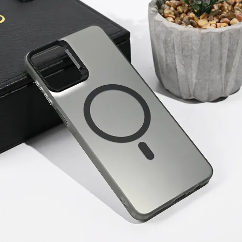 Futrola - maska Magsafe Clear za Samsung A075F Galaxy A07 crna.