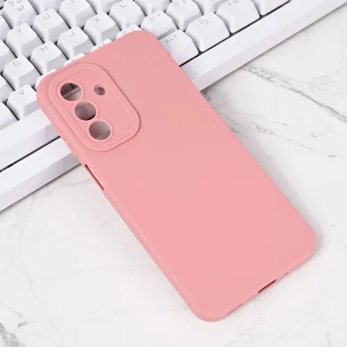 Futrola - maska Silikon Pro Camera za Samsung A175 Galaxy A17 roze.