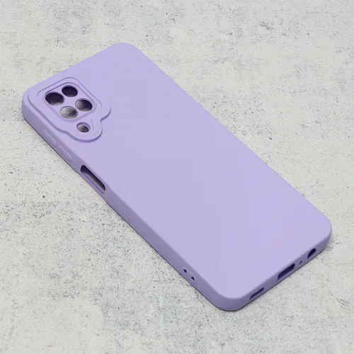 Futrola - maska Silikon Pro Camera za Samsung A125F Galaxy A12 ljubicasta.