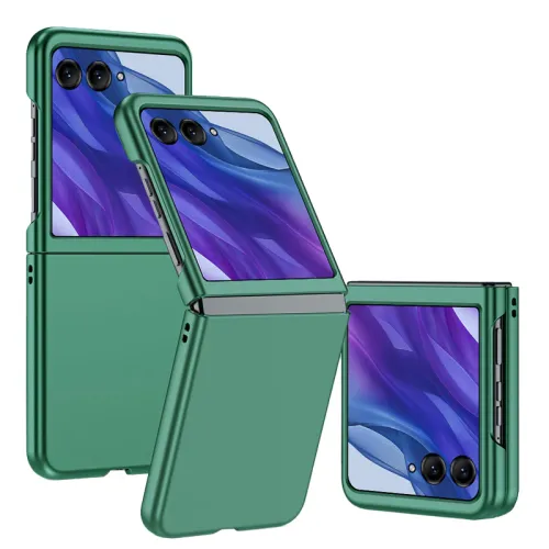Futrola - maska Flip za Motorola Razr 50 Ultra tamno zelena.
