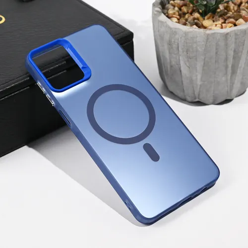 Futrola - maska Magsafe Clear za Samsung A075F Galaxy A07 plava.