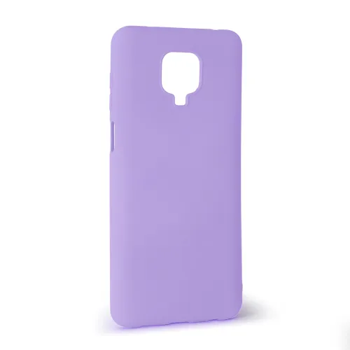 Futrola - maska Teracell Giulietta za Xiaomi Redmi Note 9 Pro/Note 9 Pro Max/Note 9S mat ljubicasta.