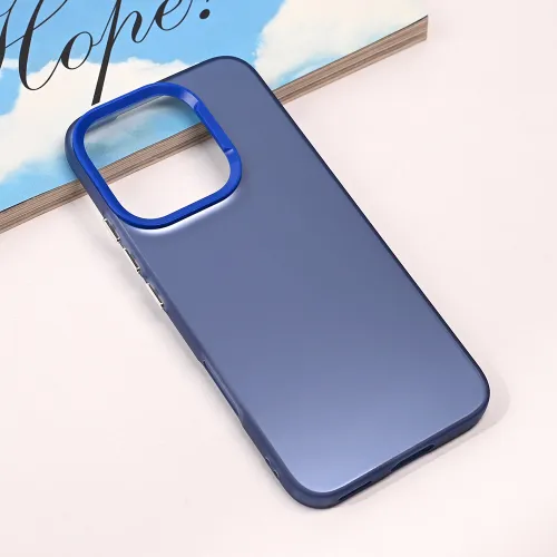 Futrola - maska Clear za Huawei Honor 400 Lite plava.