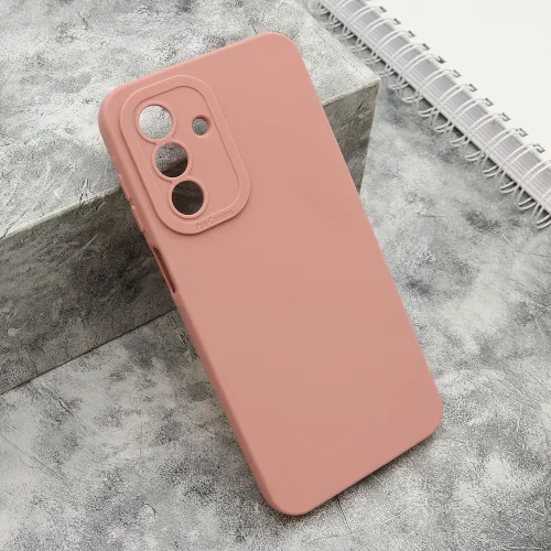 Silikonska futrola - maska Pro Camera za Samsung A175 Galaxy A17/A176B Galaxy A17 5G roze (MS).