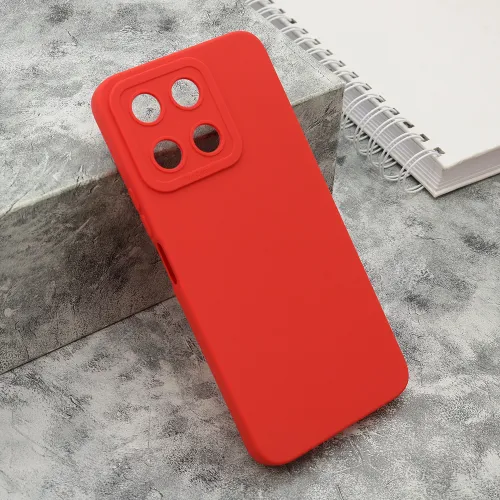 Silikonska futrola - maska Pro Camera za Huawei Honor X5b crvena (MS).