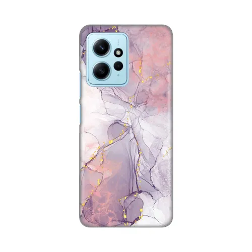 Silikonska futrola - maska print za Xiaomi Redmi Note 12 4G (EU) Pink Marble.