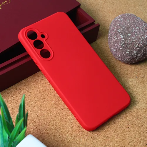 Futrola - maska Teracell Giulietta za Samsung A546B Galaxy A54 5G mat crvena.