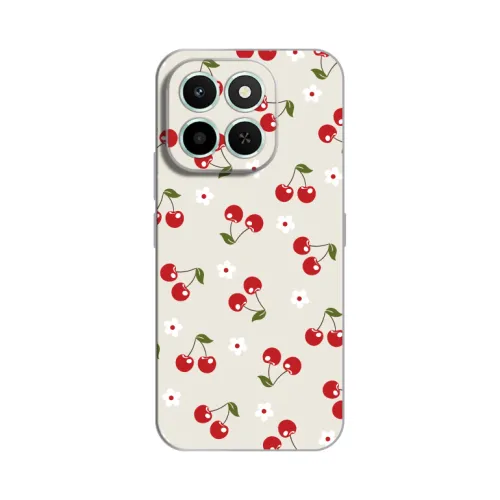 Silikonska futrola - maska print za Huawei Honor X6c Cherry and Flowers.