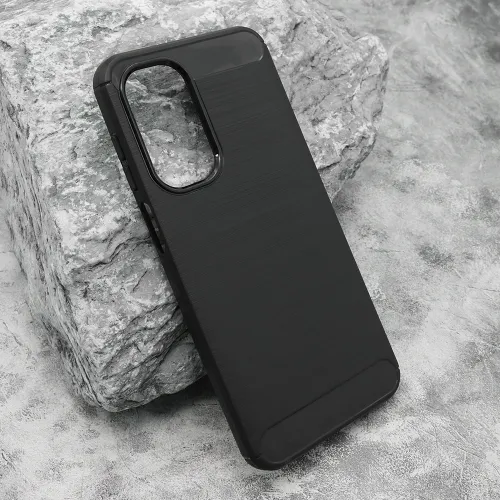 Silikonska futrola - maska BRUSHED za Samsung A175 Galaxy A17/A176B Galaxy A17 5G crna (MS).