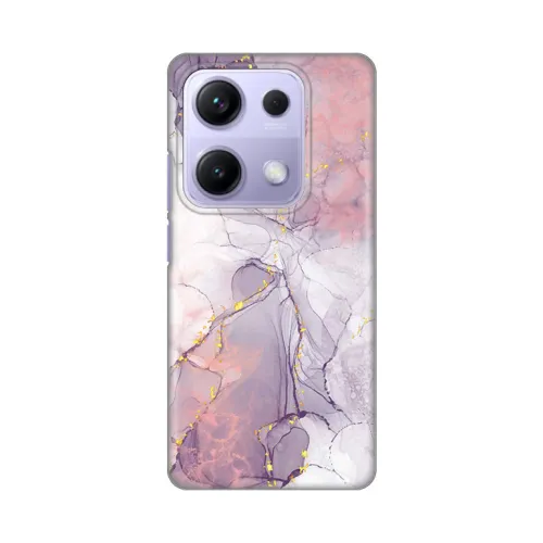 Silikonska futrola - maska print za Xiaomi Redmi Note 14s Pink Marble.