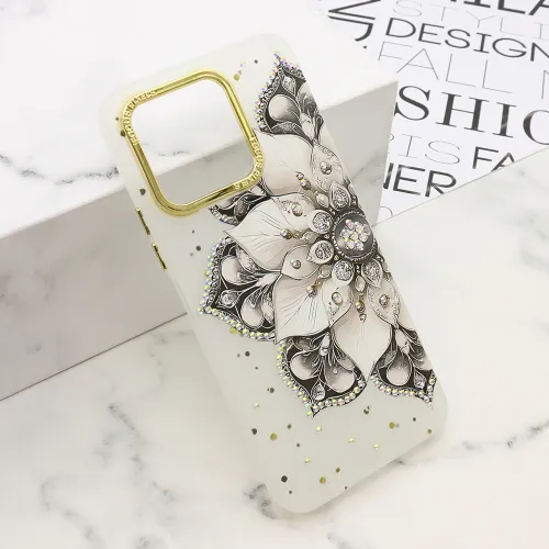 Futrola - maska LOTUS za Huawei Honor X5b bela (MS).