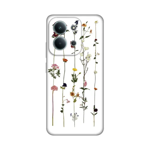 Silikonska futrola - maska print Skin za Xiaomi Redmi 15C 4G Flower.