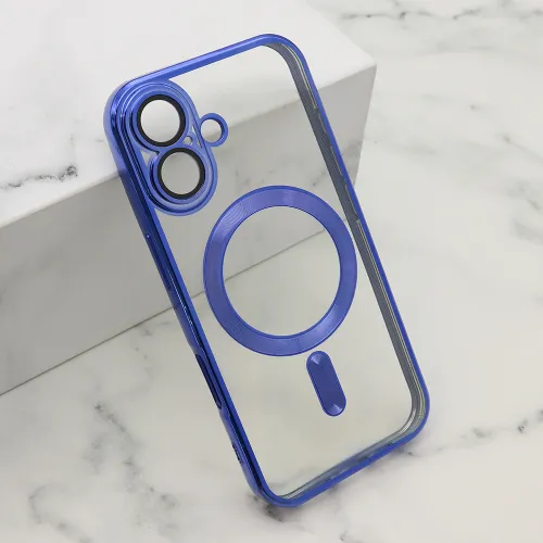 Futrola - maska CAMERA PROTECT MAGSAFE za iPhone 17 (6.3) plava (MS).
